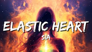 Sia  Elastic Heart Lyrics [upl. by Naesad296]