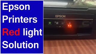 Epson all light blinking Solution Epson l220 l210 l360 l380 red light problems Epson scanner [upl. by Eirod]