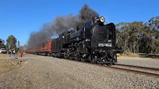 Steamrail  Ballarat Heritage Weekend 26524 [upl. by Eseuqcaj]