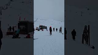 Cardrona Alpine ResortGhondola ride travel NZadventure skiingfield [upl. by Naujej]