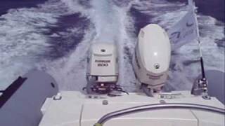 ETEC Twin Outboards  Single Engine Planing Tests [upl. by Senaj]