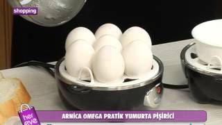 DSHOPPING ARNİCA OMEGA PRATİK YUMURTA PİŞİRİCİ [upl. by Aldric]