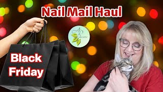 Black Friday Nail Mail Haul for 2023  Shopping at AR Nail Supply [upl. by Sadowski104]