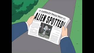 American Dad Theme Song But Stan Doesnt Care That the Morning Newspaper Shows Roger [upl. by Gutow142]