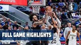 Dallas Mavericks Team Highlights vs New Orleans Pelicans  11524 [upl. by Norene234]