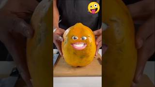 PAPAYA 🤣malik Vs Food 🤪।।shortvideo cartoon foodshorts shortfeed food chalenge [upl. by Naziaf587]