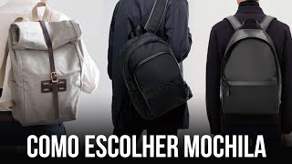 COMO ESCOLHER MOCHILAS [upl. by Anneirda181]