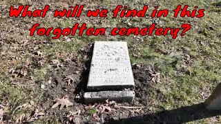 Exploring a Forgotten Family Cemetery with Interesting Graves [upl. by Milicent]