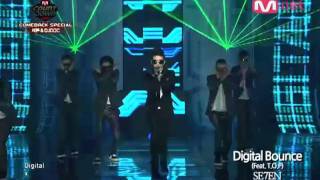 sevenDigital Bounce Feat TOP [upl. by Anilet]