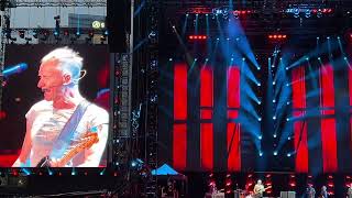 Sting quotEnglishman in New Yorkquot live Apr 13 2024  Petco Park San Diego CA [upl. by Schalles909]