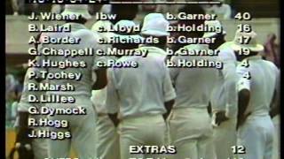 Classic fast bowling  Michael Holding at MCG 1979 [upl. by Lerrej]