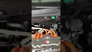 VW EGolf HV High Voltage Battery Disconnect Location Isolation Safety Emergency Responder [upl. by Cornew]