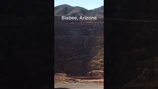 Huge copper mine in Bisbee Arizona shorts [upl. by Berte]