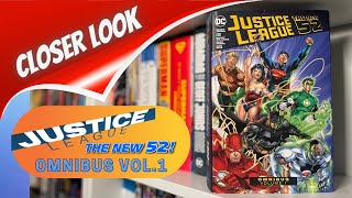 Justice League The New 52 Omnibus vol1 Closer Look [upl. by Ennaer943]