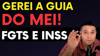 Folha de Pagamento MEI  Como Gerar a Guia do FGTS e INSS do Funcionário do MEI [upl. by Lewanna]