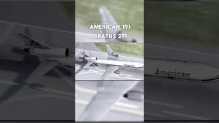 Deadliest Plane Crash In Each CountryUSA Edition shorts aviation avgeek planecrash boeing [upl. by Wang369]