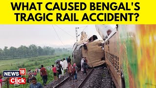 Bengal Train Accident  Horrific Train Accident Shakes West Bengal  Kanchanjunga Express  N18V [upl. by Gerti]