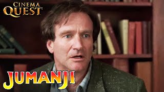 Jumanji  quotIts A Stampedequot ft Robin Williams Kirsten Dunst  Cinema Quest [upl. by Ecirahs]