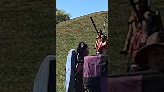 CHALLENGE ACCEPTED shorts larp archery [upl. by Ardnuassak954]