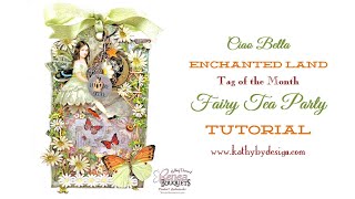 Fairy Tea Party in a Tag Box Tutorial [upl. by Yhtuv152]