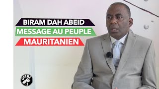 Message de Biram Dah Abeid Candidat Présidentiel 2019 au Peuple Mauritanien 7 mars 2019 [upl. by Warfeld306]