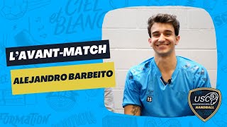 LAvantmatch DunkerqueCréteil avec Alejandro Barbeito [upl. by Morse]