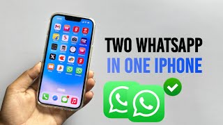 How To Use Two WhatsApp in iPhone  How To Use Multiple WhatsApp in iPhone  Two WhatsApp in iPhone [upl. by Bathulda]