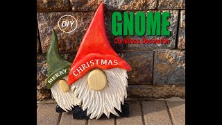 How to make Wood Gnome Christmas Decorations [upl. by Debor329]