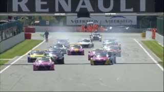 Eurocup Megane Trophy 2013  Spa  Race 2 Bortolotti hits back at Spa [upl. by Carlina519]