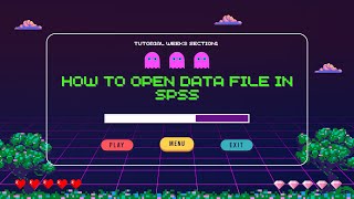 PIA6204 Tutorial Week3 Section 1 How To Open Data File in SPSS [upl. by Walliw]