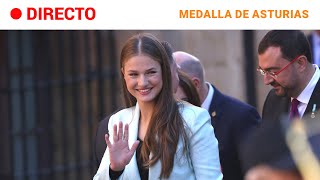 PRINCESA DE ASTURIAS LEONOR RECIBE la MEDALLA de ASTURIAS en OVIEDO  RTVE Noticias [upl. by Ramirol]