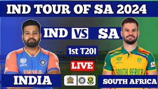 Live Match Today IND vs RSA 1st T20 Live Match India vs South Africa T20 Live Match Today Live [upl. by Barbaresi]