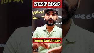 All About NEST Exam 2025  Exam Date Eligibility Exam PatternSyllabusNISER amp CEBS Admission 2025 [upl. by Hickie]