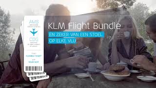 KLM introduceert Flight Bundle [upl. by Lizabeth768]