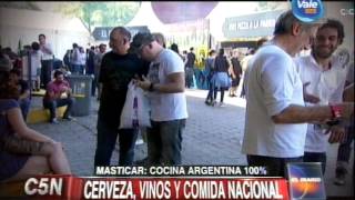 C5N  GASTRONOMIA INFORME SOBRE LA FERIA MASTICAR [upl. by Nyltiak]