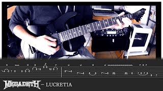 MEGADETH  Lucretia GUITAR SOLO  Marty Friedman [upl. by Roderick]