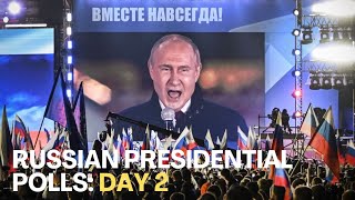 Russian presidential polls day 2 Over 114 MN Russians eligible to vote  Latest News  CBC4 News [upl. by Heyde]