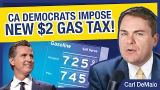 CA Democrats Impose New 2 Gas Tax [upl. by Yesnek]