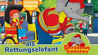 Benjamin Blümchen als Rettungselefant Folge 148  SOMMER SPEZIAL  Hörspiel in voller Länge [upl. by Crim]