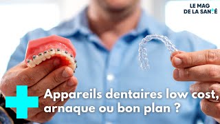 Des appareils dentaires low cost  Le Magazine de la Santé [upl. by Nagey867]