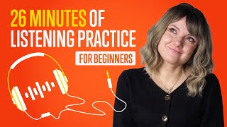 Practice Your German Listening Skills in 25 Minutes  For ALL Beginners [upl. by Nylzzaj]