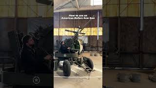 How to use the Bofors gun ww2 [upl. by Eanat]