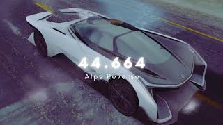 Asphalt 8  Faraday Future FFZER01  Alps Reverse  44664 [upl. by Aryamo]