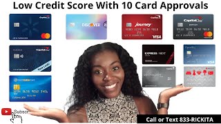 Approved For 10 Credit Cards With Low Credit Score [upl. by Nemajneb975]