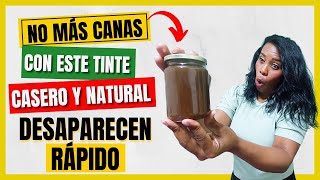 TINTE CASERO y NATURAL Para CUBRIR Las CANAS Con Solo 2 Ingredientes [upl. by Ginnifer]