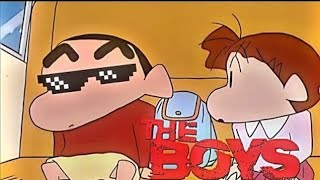 shinchan funny moments in hindi  Thug life in hindi  shinchan in hindi viral trending [upl. by Anevad]