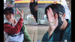 ENG SUB INTO1 Boyuans vlog  Nine and Patrick dancing to Aespas Next Level [upl. by Novyert]