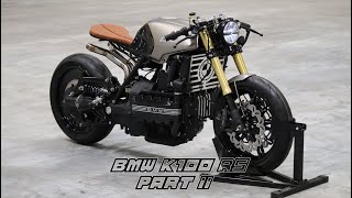 BMW K100 RS Custom Cafe Racer by MotoTechnology part 2 [upl. by Taka]