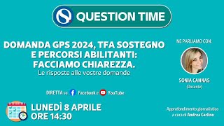 Domanda GPS 2024 Tfa sostegno e percorsi abilitanti facciamo chiarezza [upl. by Anjanette]