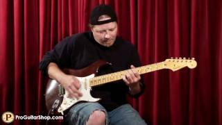 Fender Custom Shop Total Blues Stratocaster [upl. by Santini]